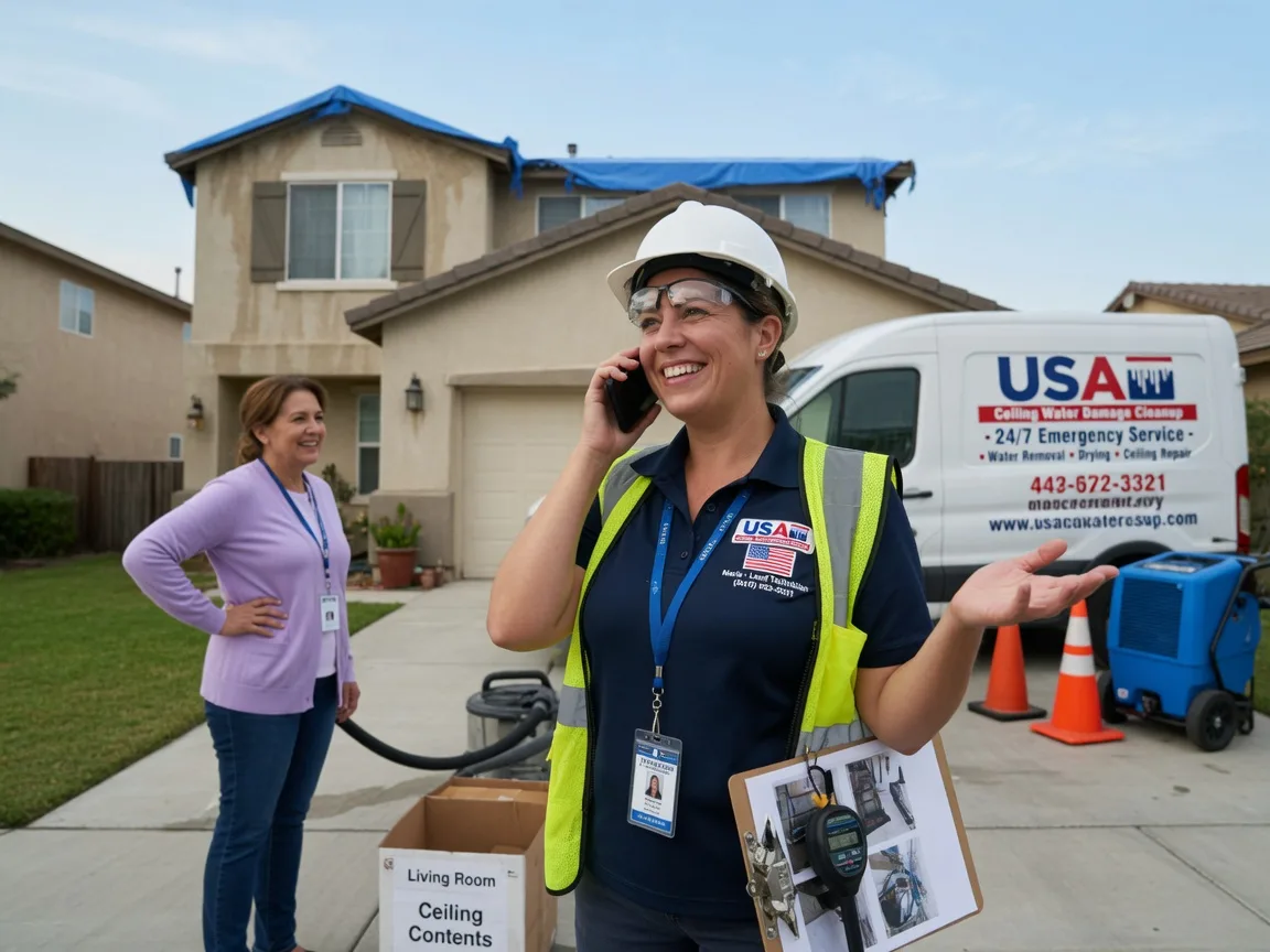 Ceiling Water Damage Restoration Seaman, OH FAQs